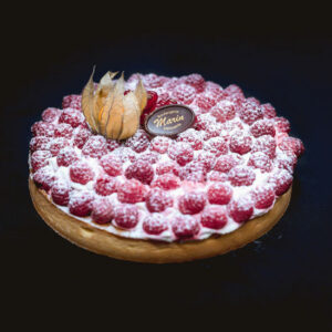 Tarte framboises
