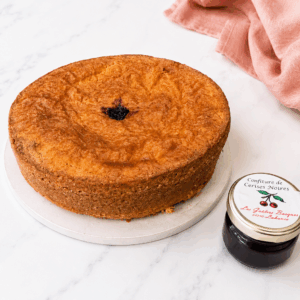Gâteau Basque à la Cerise Noire